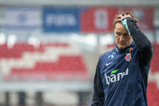Martin Ødegaard of the Norwegian national football team
