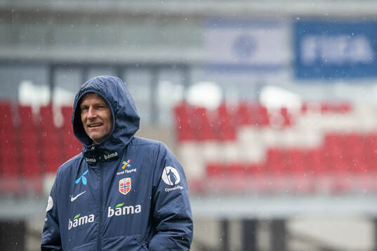 Ståle Solbakken, head coach of the Norwegian national