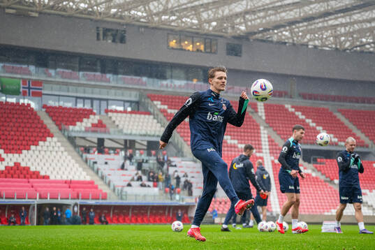 Martin Ødegaard of the Norwegian national football team