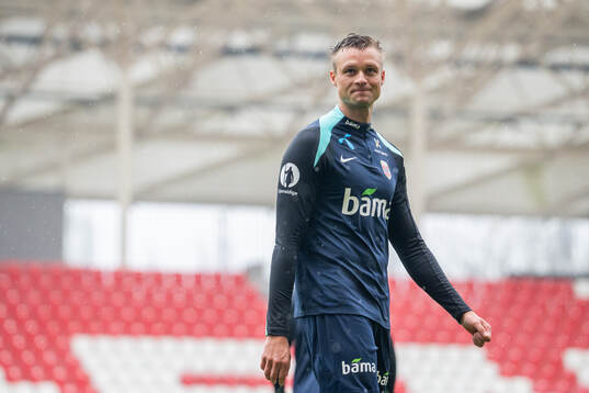 Stian Gregersen of the Norwegian national football team