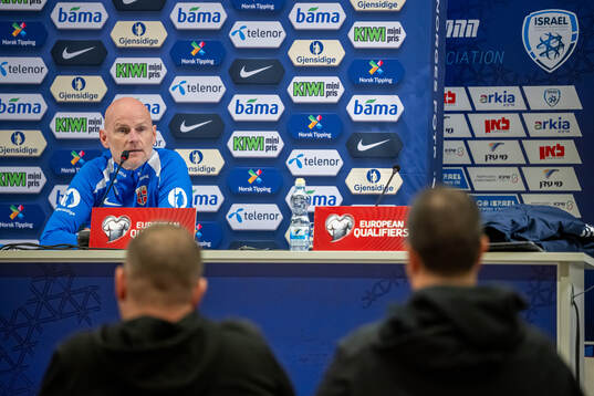 Ståle Solbakken, head coach of the Norwegian national