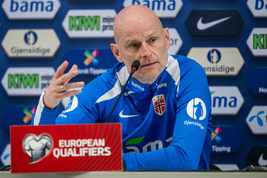 Ståle Solbakken, head coach of the Norwegian national