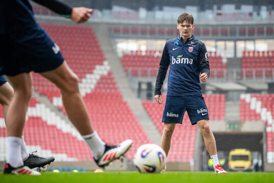 David Møller Wolfe of the Norwegian national football team