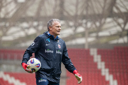 Frode Grodås, goalkeeper coach of the Norwegian national