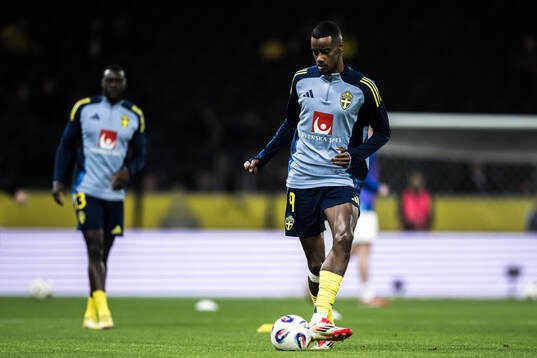 Alexander Isak of Sweden