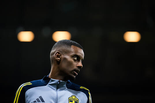 Alexander Isak of Sweden