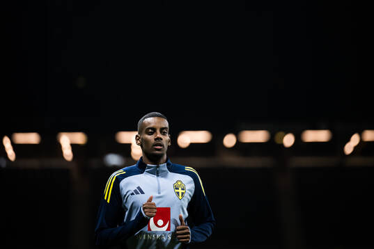 Alexander Isak of Sweden