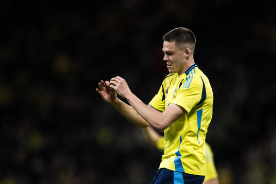 Emil Holm of Sweden celebrates
