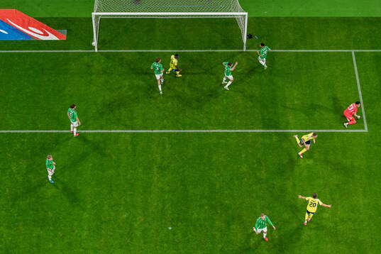 Emil Holm of Sweden celebrates