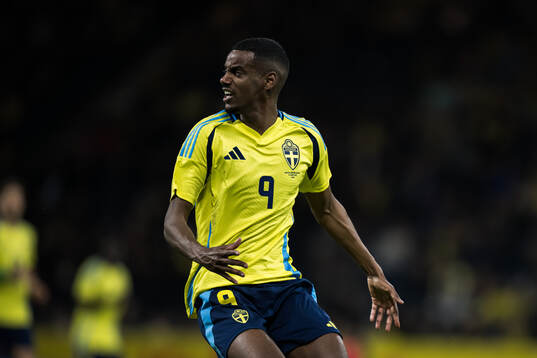 Alexander Isak of Sweden