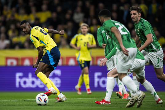 Alexander Isak of Sweden