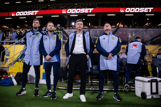 Assistant coach Sebastian Larsson, Head coach Jon Dahl