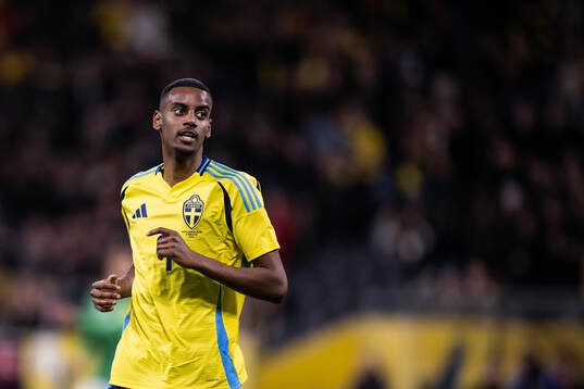 Alexander Isak of Sweden