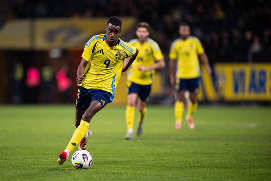 Alexander Isak of Sweden
