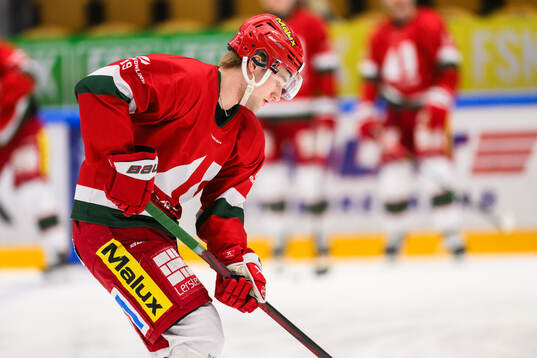 Modos Lucas Pettersson  match sex i kvalet till SHL mellan