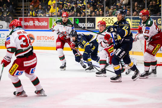 HV71s Tanner Kero och Modos Alexander True