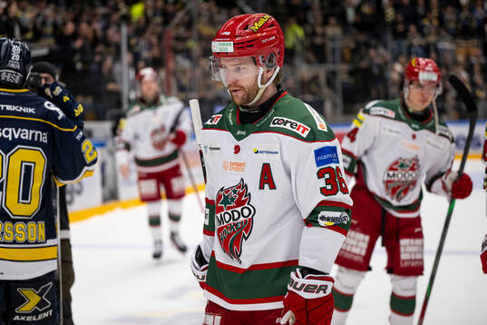 Modos Sebastian Ohlsson deppar  match sex i kvalet till SHL