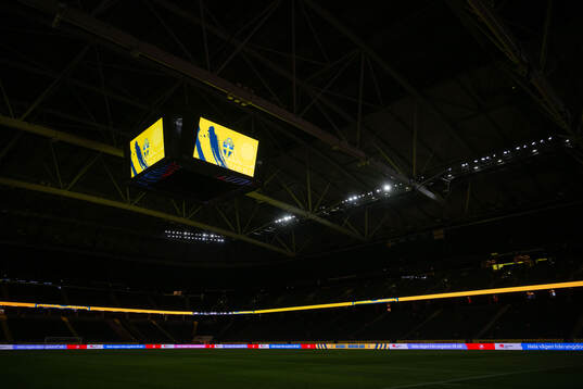 Interior view of Strawberry Arena