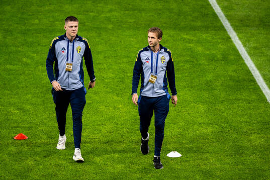 Emil Holm and Benjamin Nygren of Sweden