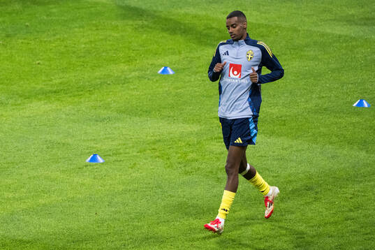 Alexander Isak of Sweden