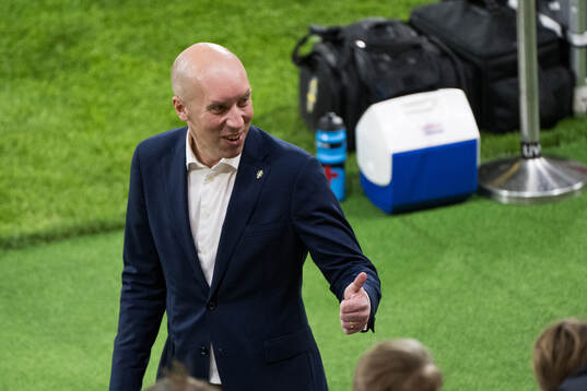 Simon Åström president of the Swedish Football Association