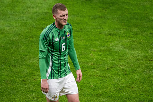 George Saville of Northern Ireland