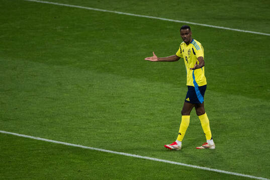 Alexander Isak of Sweden