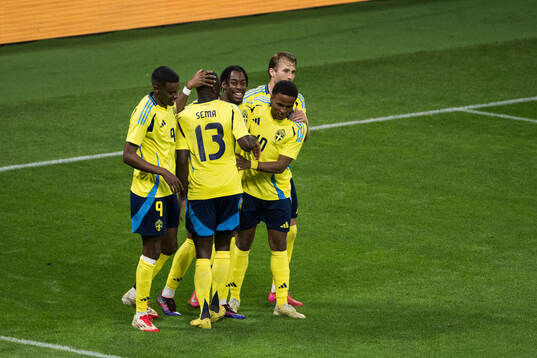 Anthony Elanga, Alexander Isak, Ken Sema, Niclas Eliasson,
