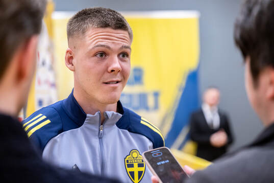 Emil Holm of Sweden