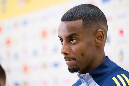 Alexander Isak of Sweden