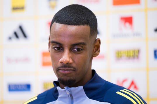 Alexander Isak of Sweden