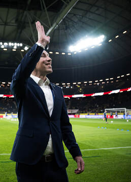 Simon Åström president of the Swedish Football Association
