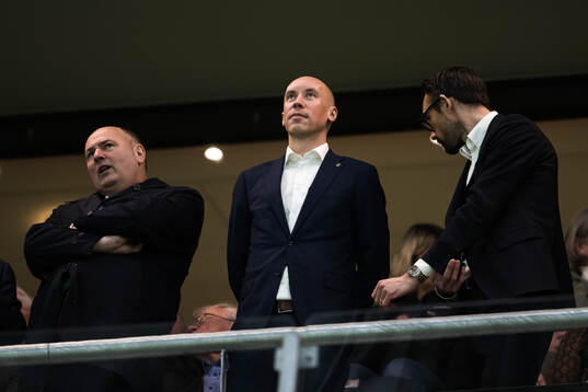 Simon Åström president of the Swedish Football Association