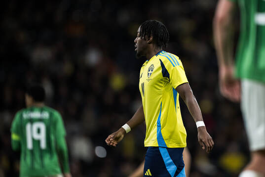 Anthony Elanga of Sweden