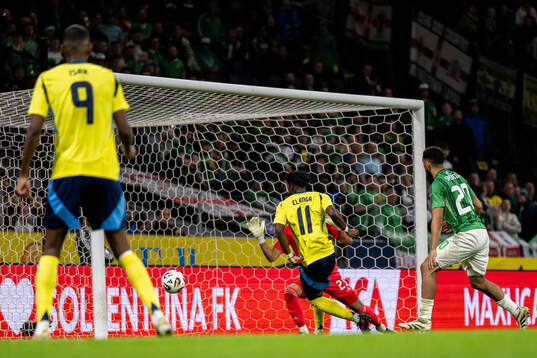Anthony Elanga of Sweden