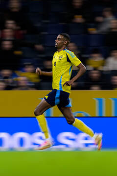 Alexander Isak of Sweden