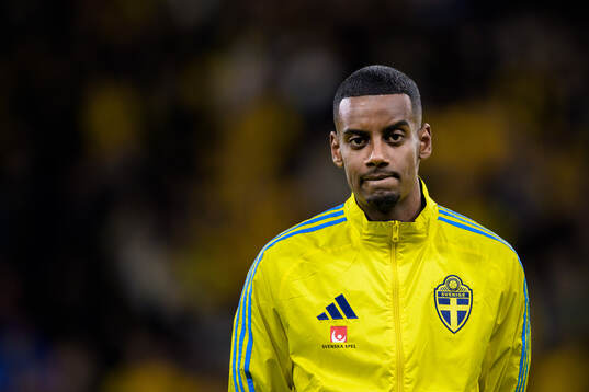 Alexander Isak of Sweden