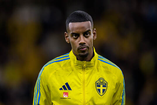 Alexander Isak of Sweden