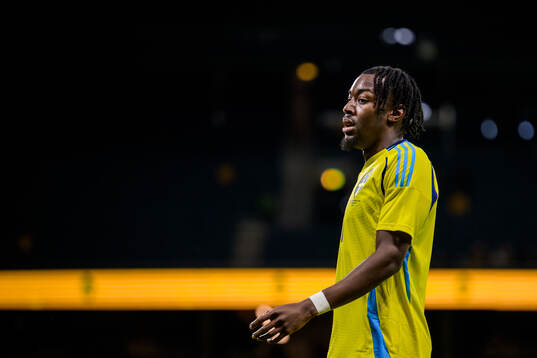 Anthony Elanga of Sweden