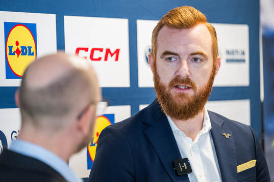 General Manager Anders Lundberg of Sweden’s women
