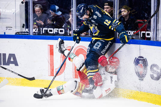 Södertäljes Viktor Liljegren och Kalmars Carl-Johan Lerby