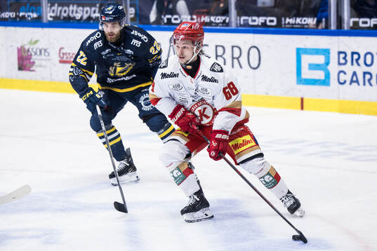 Kalmars Linus Skager och Södertäljes Jacob Bjerselius
