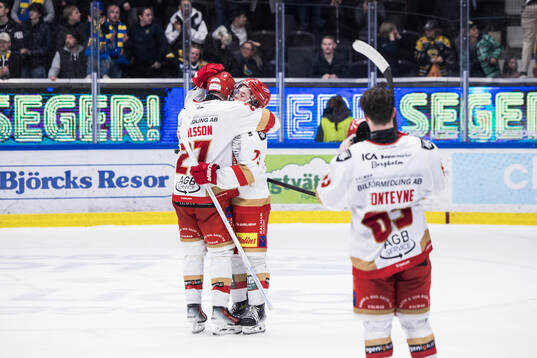 Kalmars Henrik Nilsson och Valdemar Johansson deppar