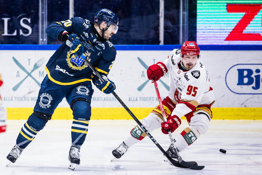 Södertäljes Marcus Eriksson och Kalmars Teemu Väyrynen