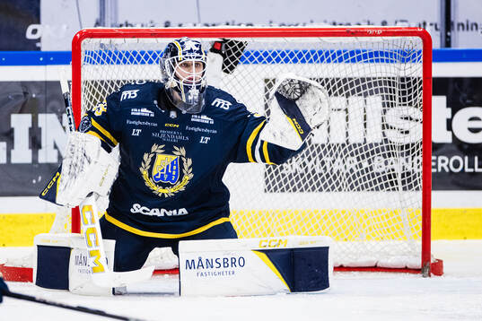 Södertäljes målvakt Oliver Håkansson