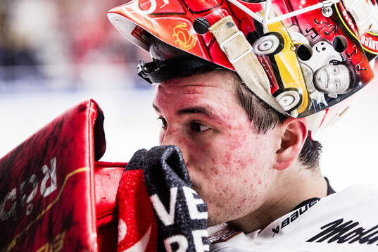 Kalmars målvakt Jacob Crespin deppar