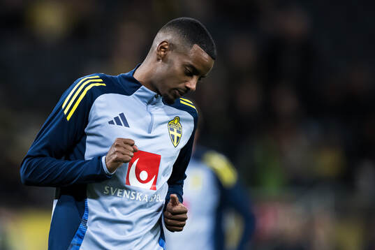Alexander Isak of Sweden