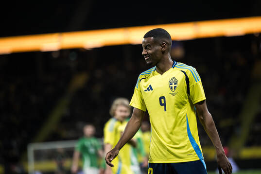 Alexander Isak of Sweden