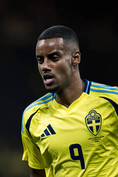 Alexander Isak of Sweden