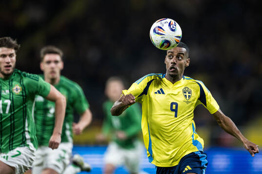 Alexander Isak of Sweden